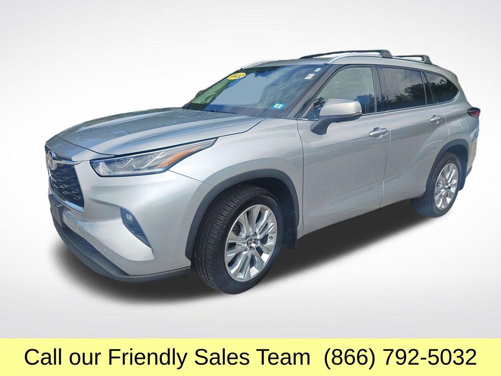 Celestial Silver Metallic 2022 Toyota Highlander SUV / Crossover All-Wheel Drive 8-Speed Automatic