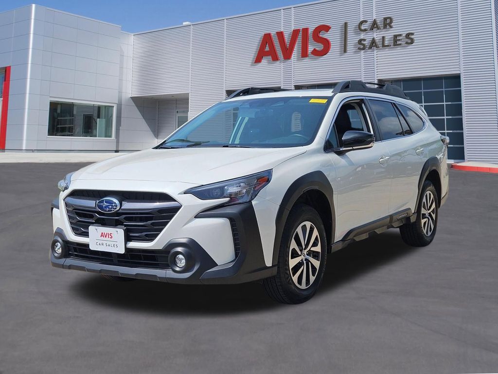 Crystal White Pearl 2025 Subaru Outback Premium AWD SUV / Crossover All-Wheel Drive Continuously Variable Transmission