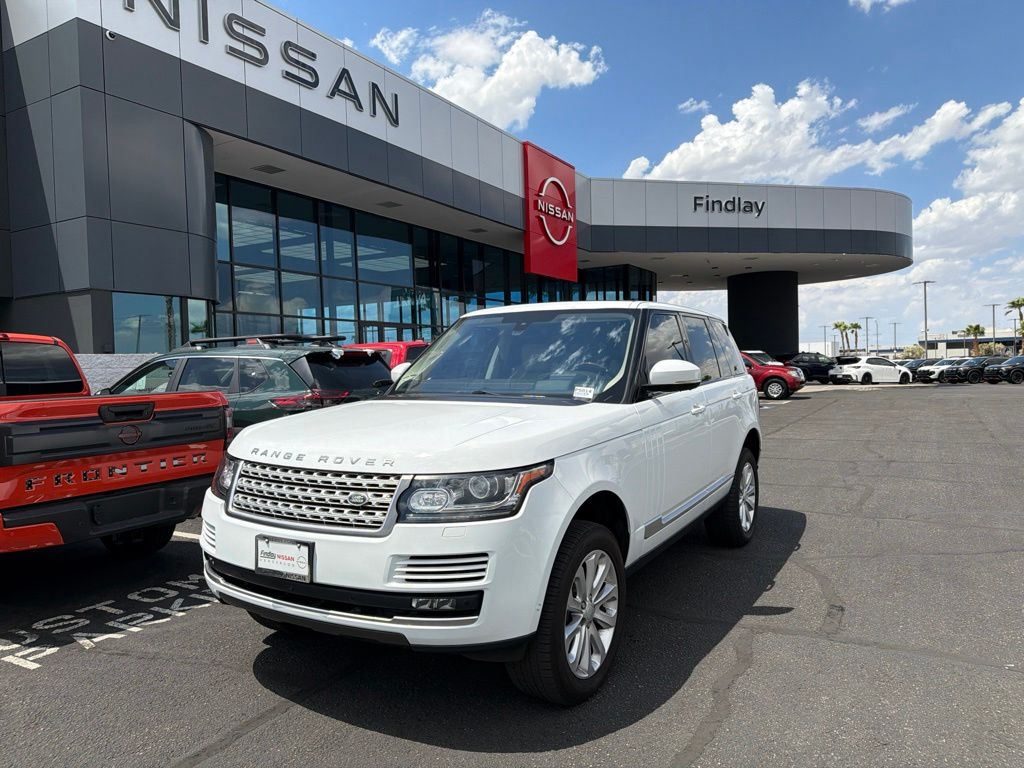 Fuji White 2016 Land Rover Range Rover SUV / Crossover All-Wheel Drive 8-Speed Automatic