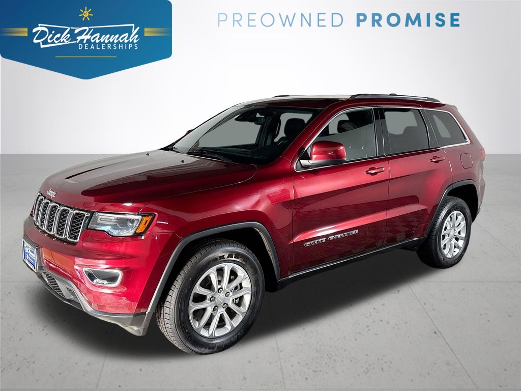 Velvet Red Pearlcoat 2021 Jeep Grand Cherokee Laredo E 4WD SUV / Crossover Four-Wheel Drive 8-Speed Automatic
