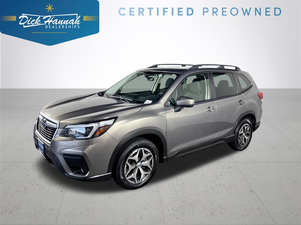 Sepia Bronze Metallic 2021 Subaru Forester SUV / Crossover All-Wheel Drive Continuously Variable Transmission