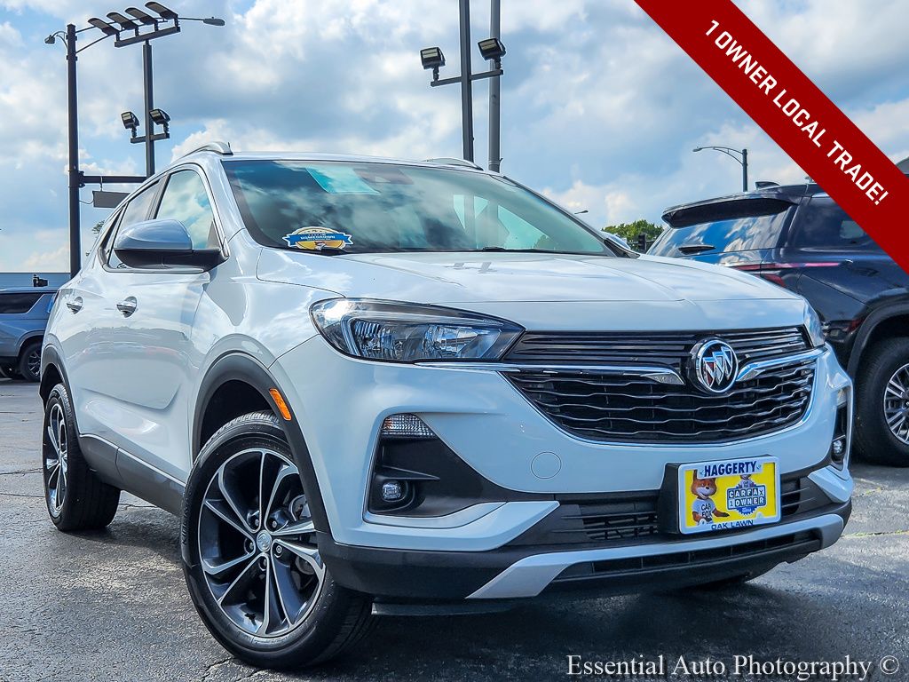 Summit White 2022 Buick Encore GX SUV / Crossover All-Wheel Drive 9-Speed Automatic