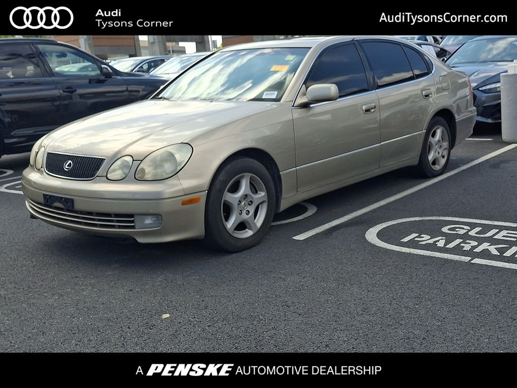 Burnished Gold Metallic 1998 Lexus GS Sedan Rear-Wheel Drive 5-Speed Automatic