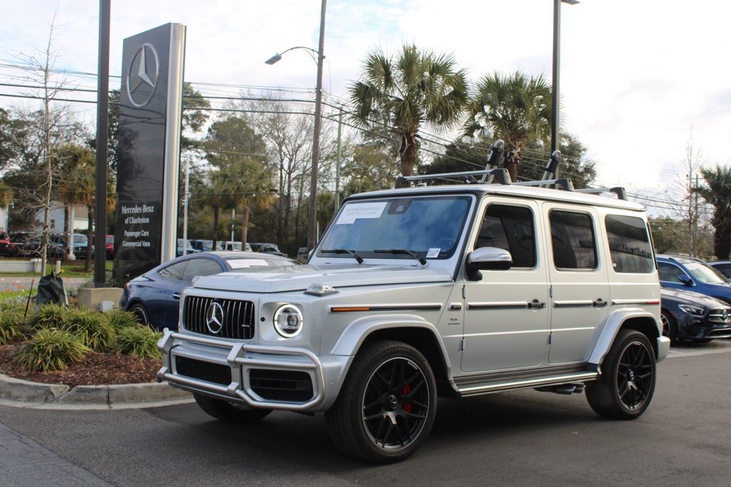 Iridium Silver Metallic 2022 Mercedes-Benz G-Class SUV / Crossover All-Wheel Drive 9-Speed Automatic