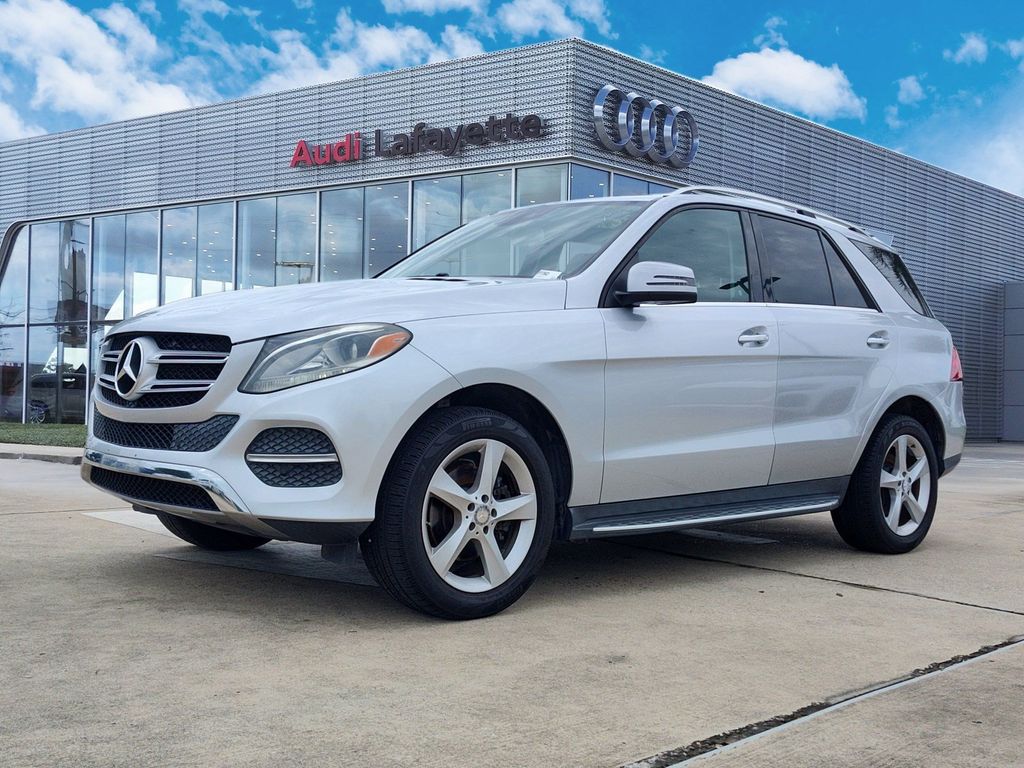 Palladium Silver Metallic 2016 Mercedes-Benz GLE SUV / Crossover Rear-Wheel Drive 7-Speed Automatic