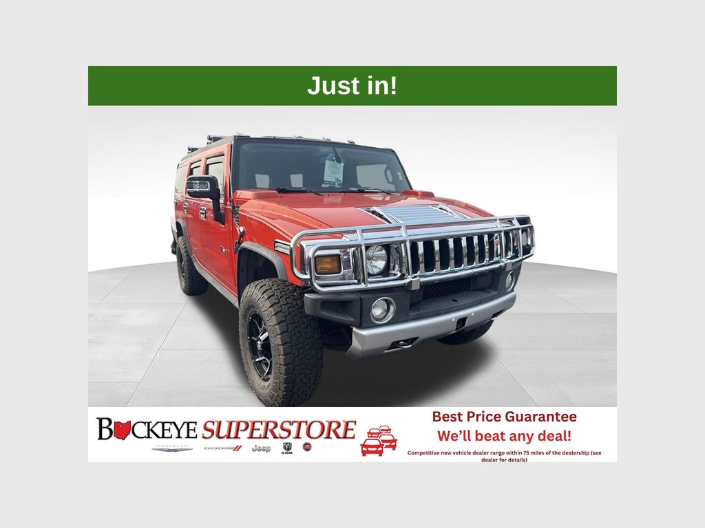 Solar Flare Metallic 2008 Hummer H2 SUV / Crossover 6-Speed Automatic Overdrive