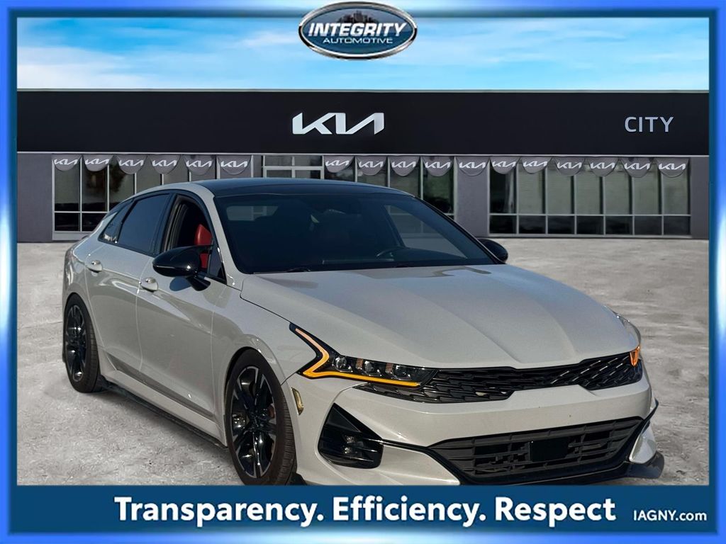 Wolf Gray 2024 Kia K5 Sedan Front-Wheel Drive 8-Speed Automatic