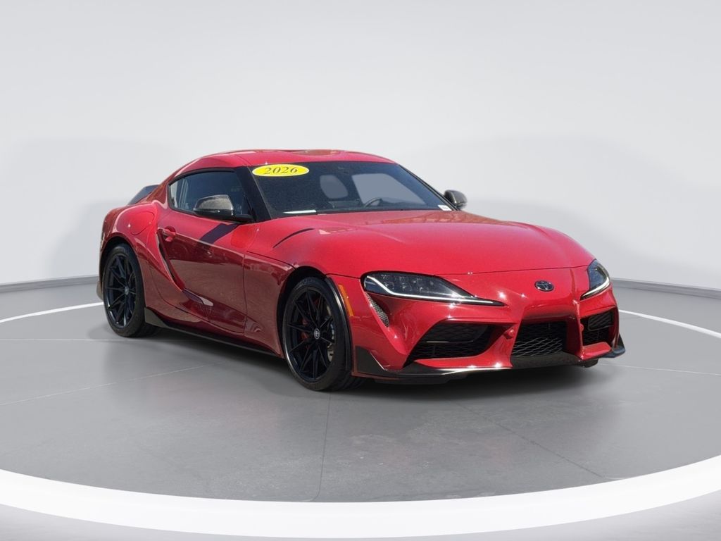 Renaissance Red 2026 Toyota Supra MkV Final Edition RWD Coupe Rear-Wheel Drive 6-Speed Manual