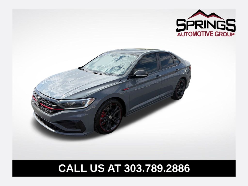 Black 2019 Volkswagen Jetta GLI Sedan Front-Wheel Drive 6-Speed Manual