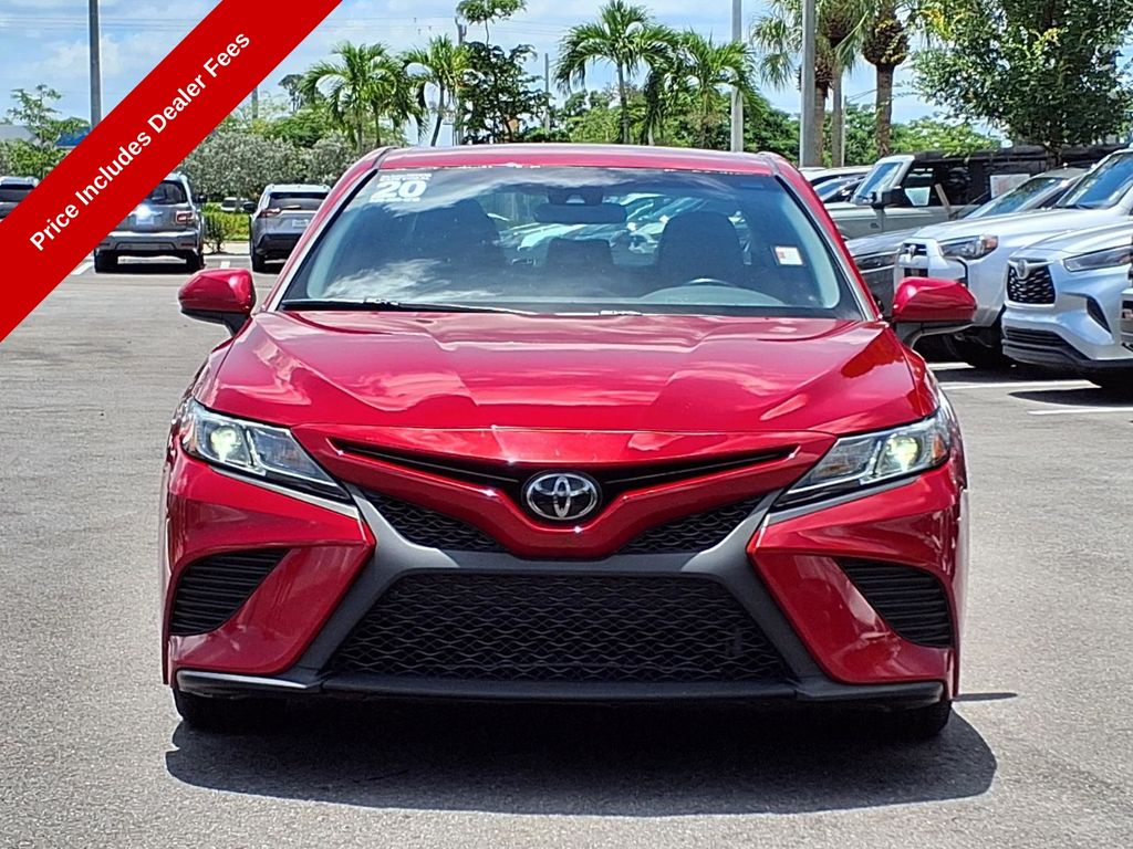 Used 2020 Toyota Camry SE with VIN 4T1G11AK0LU354210 for sale in Cape Coral, FL