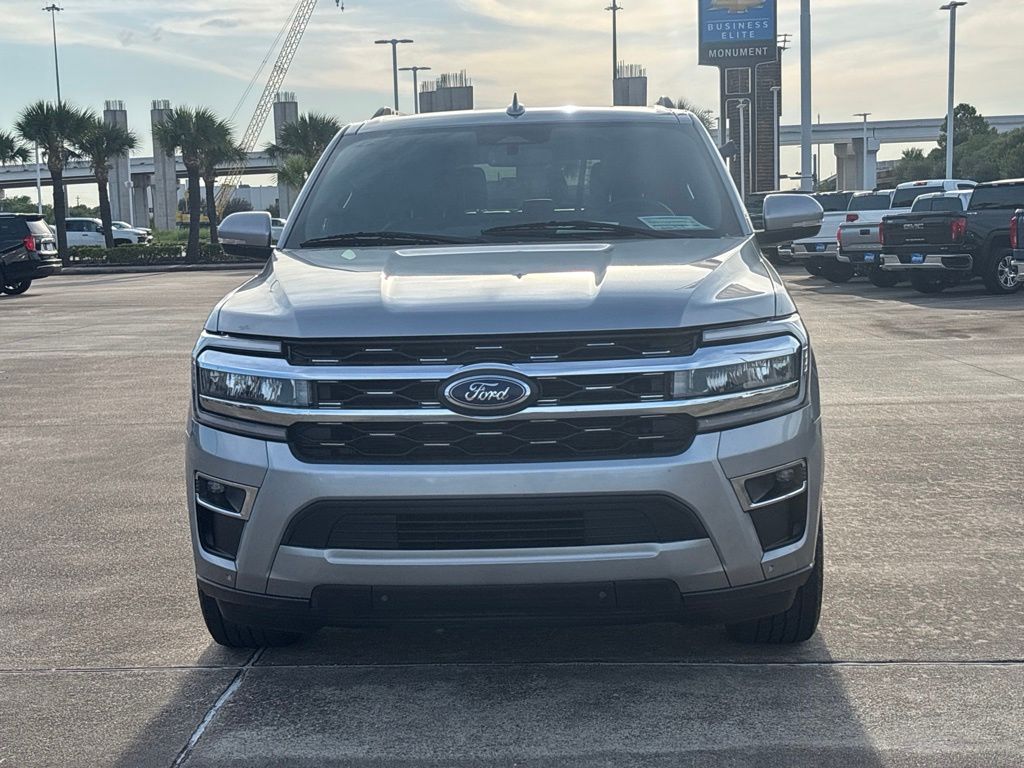 2024 Ford Expedition Limited Silver at Texan Dodge Chrysler Jeep Ram