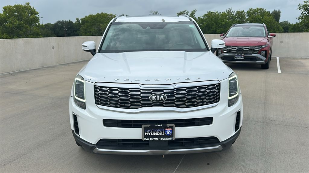 2020 Kia Telluride S White at Bravo Nissan