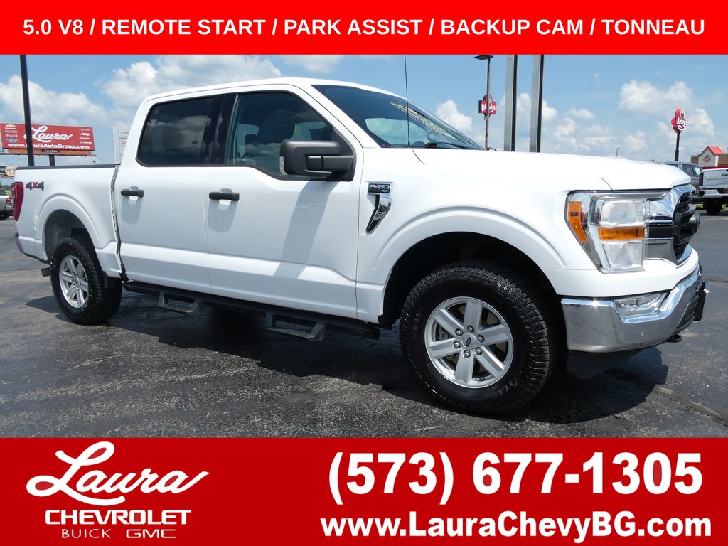 Oxford White 2021 Ford F-150 Pickup Truck Four-Wheel Drive Automatic