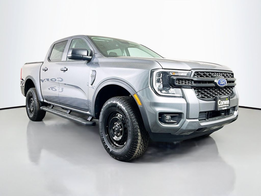 Gray Metallic 2026 Ford Ranger Pickup Truck Four-Wheel Drive Automatic