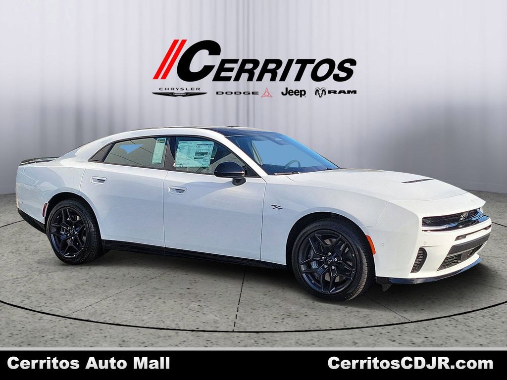 Bright White Clearcoat 2026 Dodge Charger R/T Sedan AWD Sedan All-Wheel Drive 8-Speed Automatic