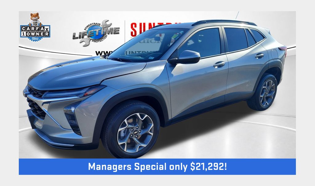 Sterling Gray Metallic 2025 Chevrolet Trax LT FWD SUV / Crossover Front-Wheel Drive 6-Speed Automatic