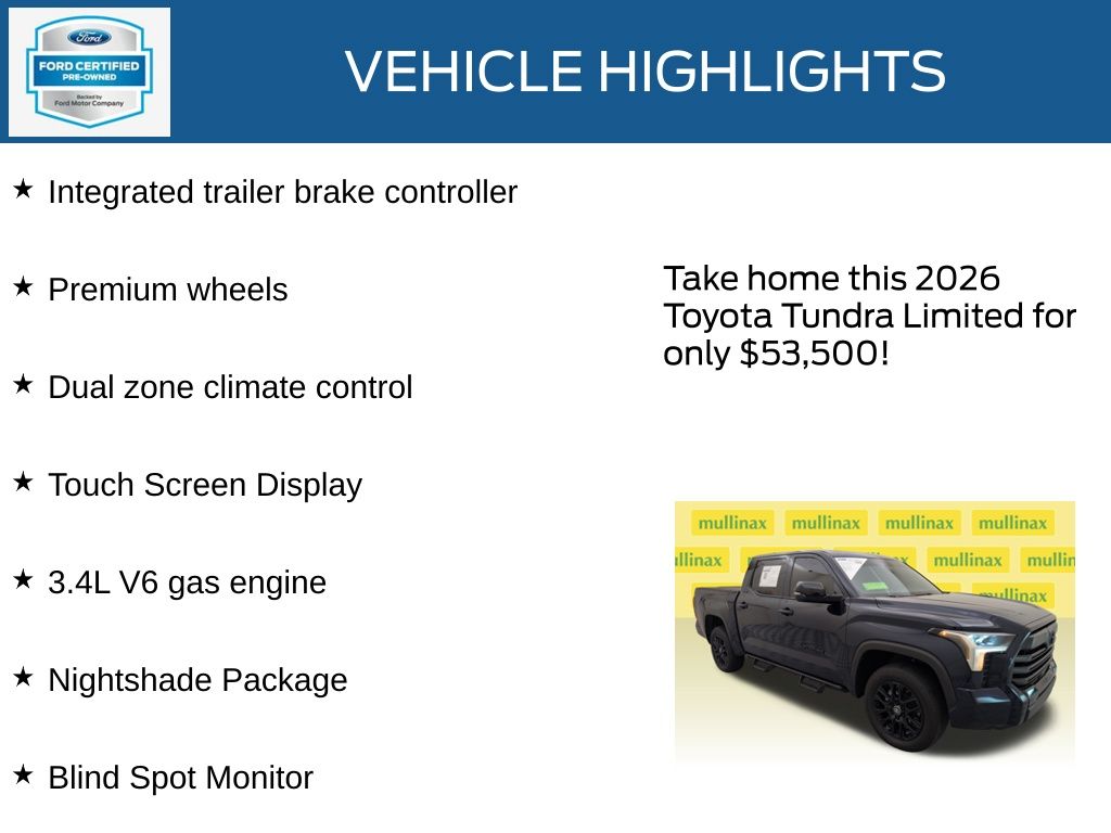 Certified Used 2026 Blue Toyota Limited image 23
