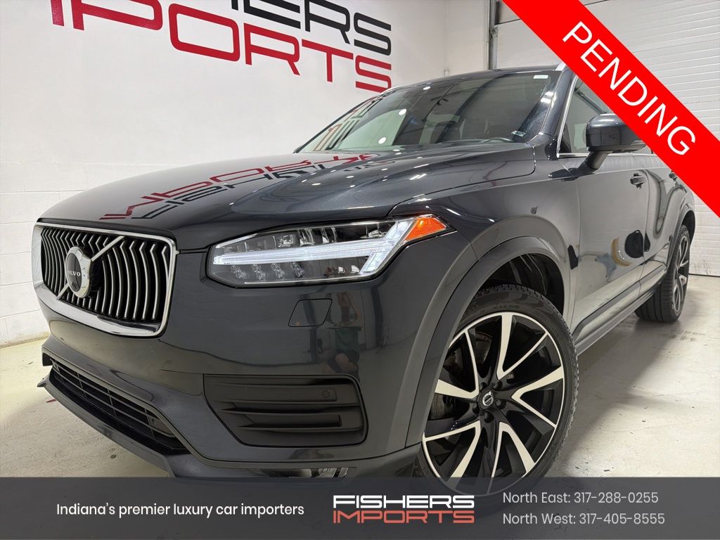 Gray Metallic 2022 Volvo XC90 T6 Momentum 7-Passenger AWD SUV / Crossover All-Wheel Drive Automatic