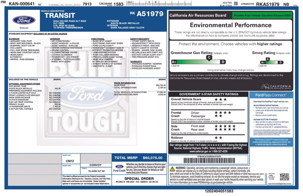Certified Used 2024 Black Ford XLT image 5