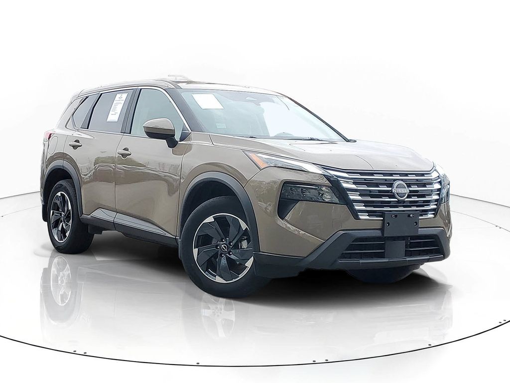 Baja Storm Metallic 2025 Nissan Rogue SUV / Crossover All-Wheel Drive Continuously Variable Transmission