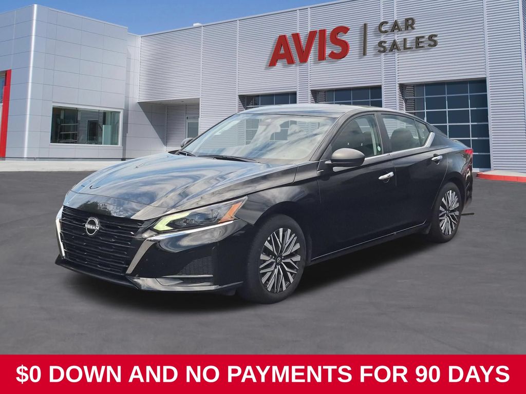 Super Black 2025 Nissan Altima Sedan Front-Wheel Drive Continuously Variable Transmission