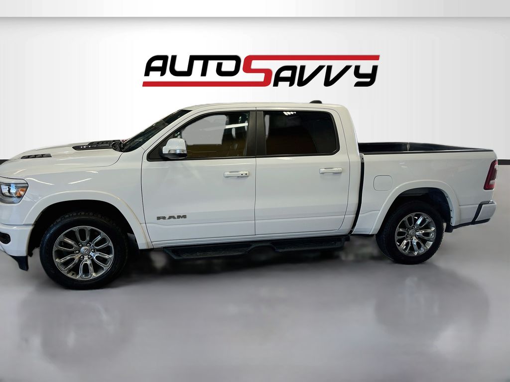 Used 2022 Bright White Clearcoat Ram Laramie image 4