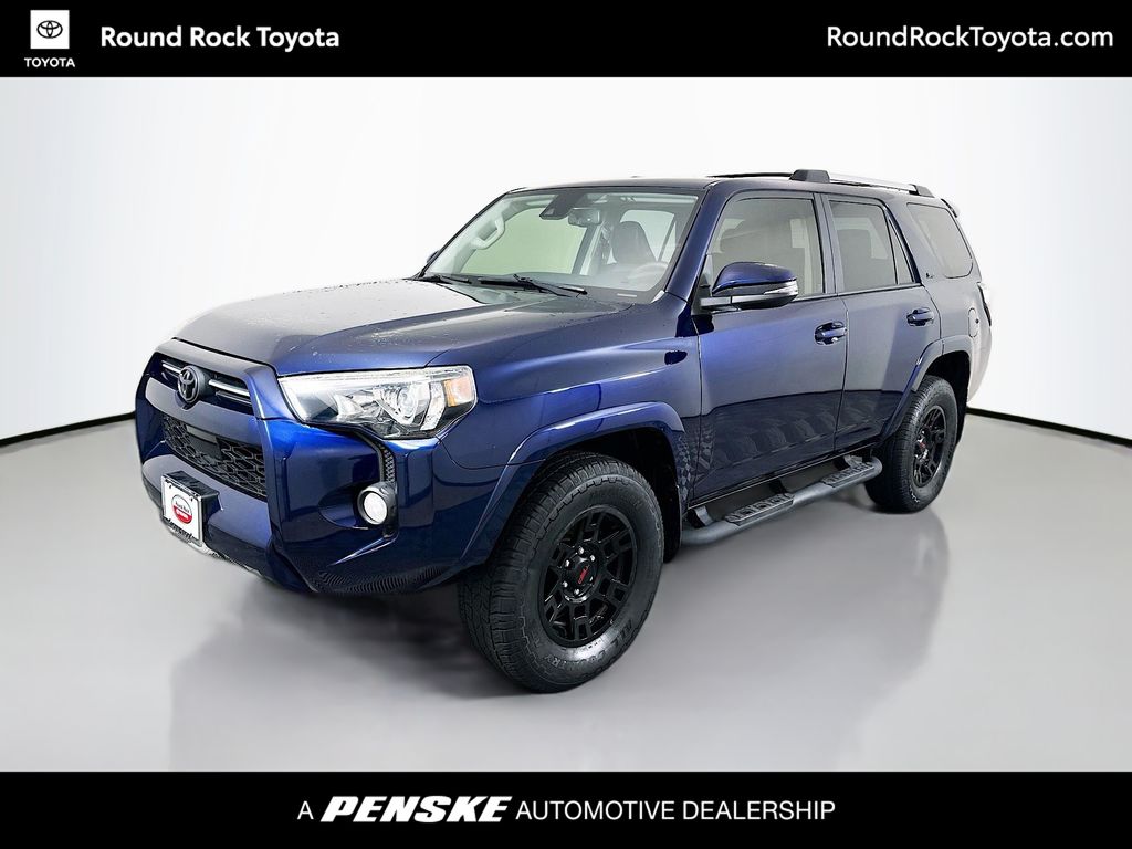 Nautical Blue Metallic 2020 Toyota 4Runner SR5 Premium 4WD SUV / Crossover Four-Wheel Drive 5-Speed Automatic Overdrive