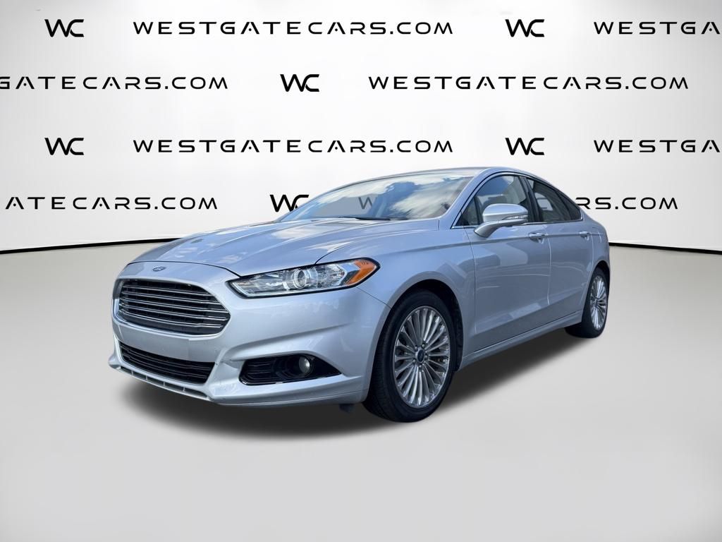 Ingot Silver 2016 Ford Fusion Sedan Front-Wheel Drive 6-Speed Automatic