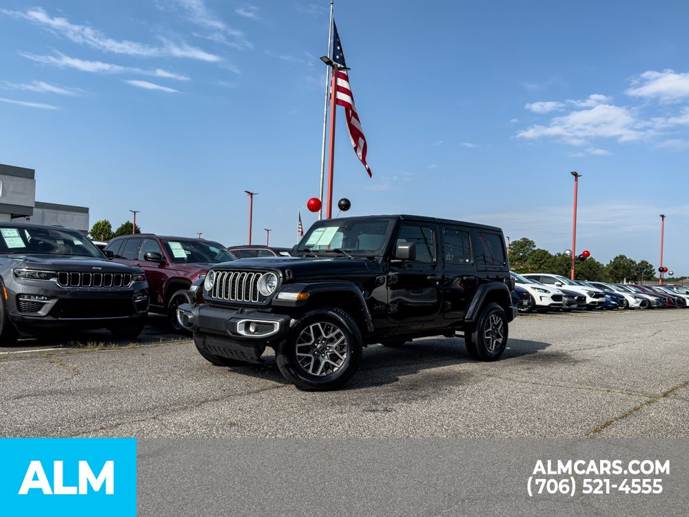 Used 2025 Black Jeep Sahara image 14