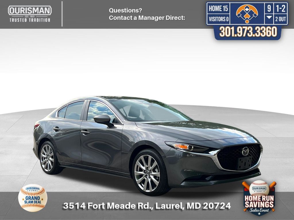 Machine Gray 2025 Mazda MAZDA3 2.5 S Preferred Sedan FWD Sedan Front-Wheel Drive 6-Speed Automatic