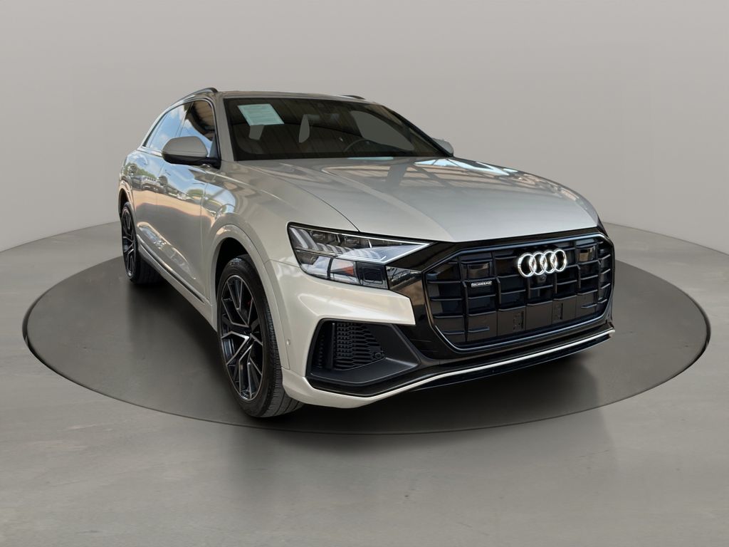 Brown (Vicuna Beige Metallic) 2023 Audi Q8 quattro Premium Plus 55 TFSI SUV / Crossover All-Wheel Drive 8-Speed Automatic