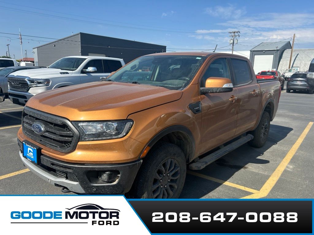 Saber Metallic 2019 Ford Ranger Pickup Truck Four-Wheel Drive Automatic