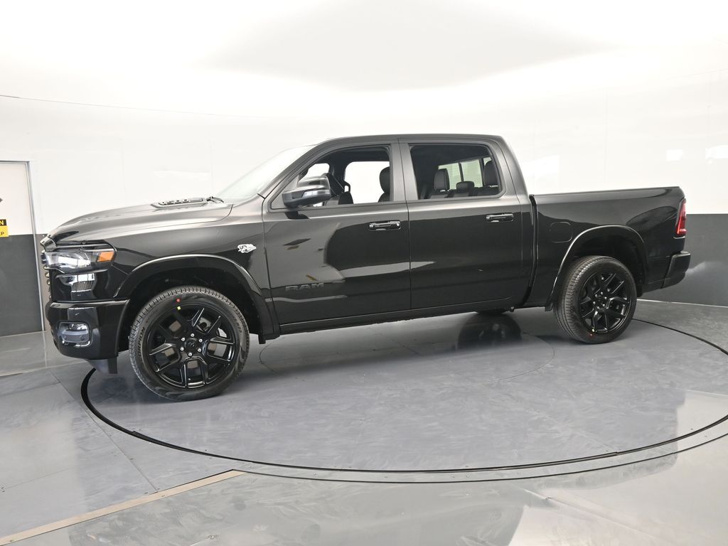 New 2026 Diamond Black Crystal Pearlcoat Ram Laramie image 2