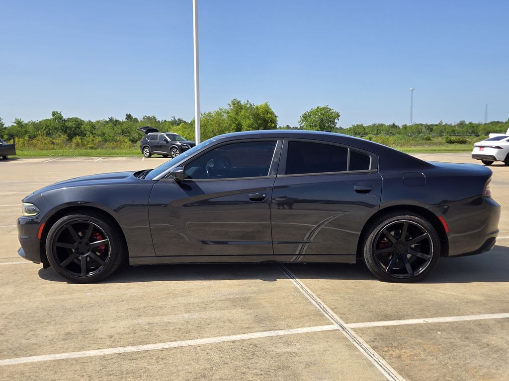 2018 Dodge Charger SXT Gray at Central Houston Nissan