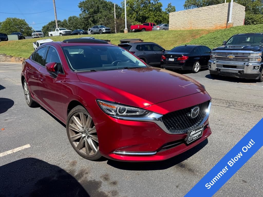Soul Red Crystal Metallic 2021 Mazda MAZDA6 Sedan Front-Wheel Drive 6-Speed Automatic