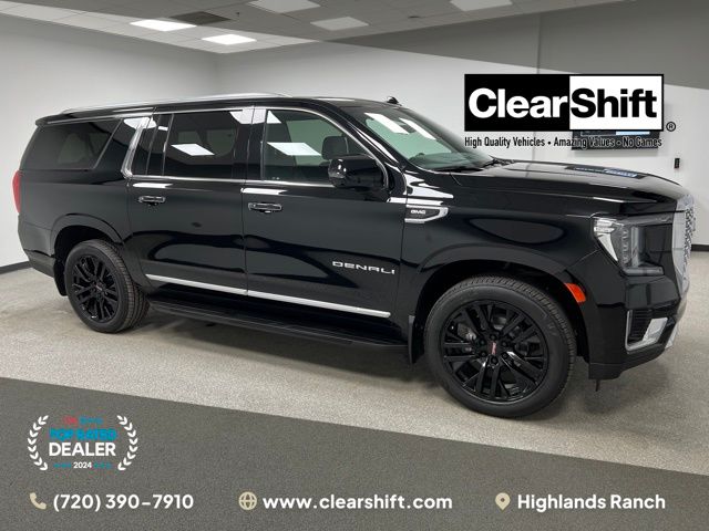 Onyx Black 2022 GMC Yukon XL SUV / Crossover Four-Wheel Drive 10-Speed Automatic