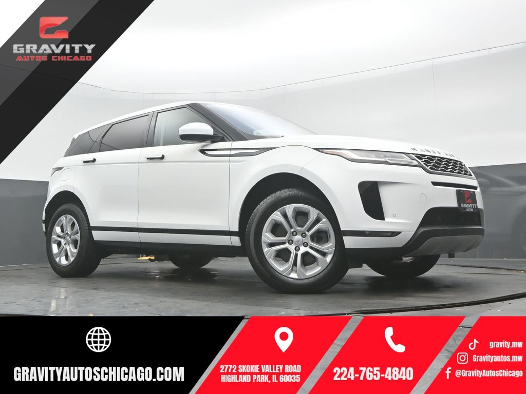 Fuji White 2020 Land Rover Range Rover Evoque P250 S AWD SUV / Crossover All-Wheel Drive 9-Speed Automatic