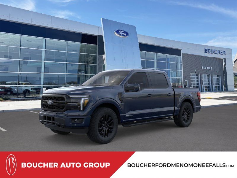 Antimatter Blue Metallic 2026 Ford F-150 Pickup Truck Four-Wheel Drive Automatic