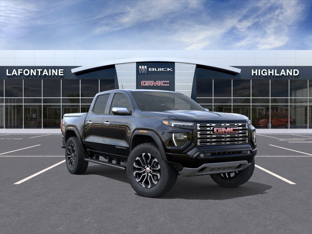 Onyx Black 2026 GMC Canyon Pickup Truck Four-Wheel Drive 8-Speed Automatic