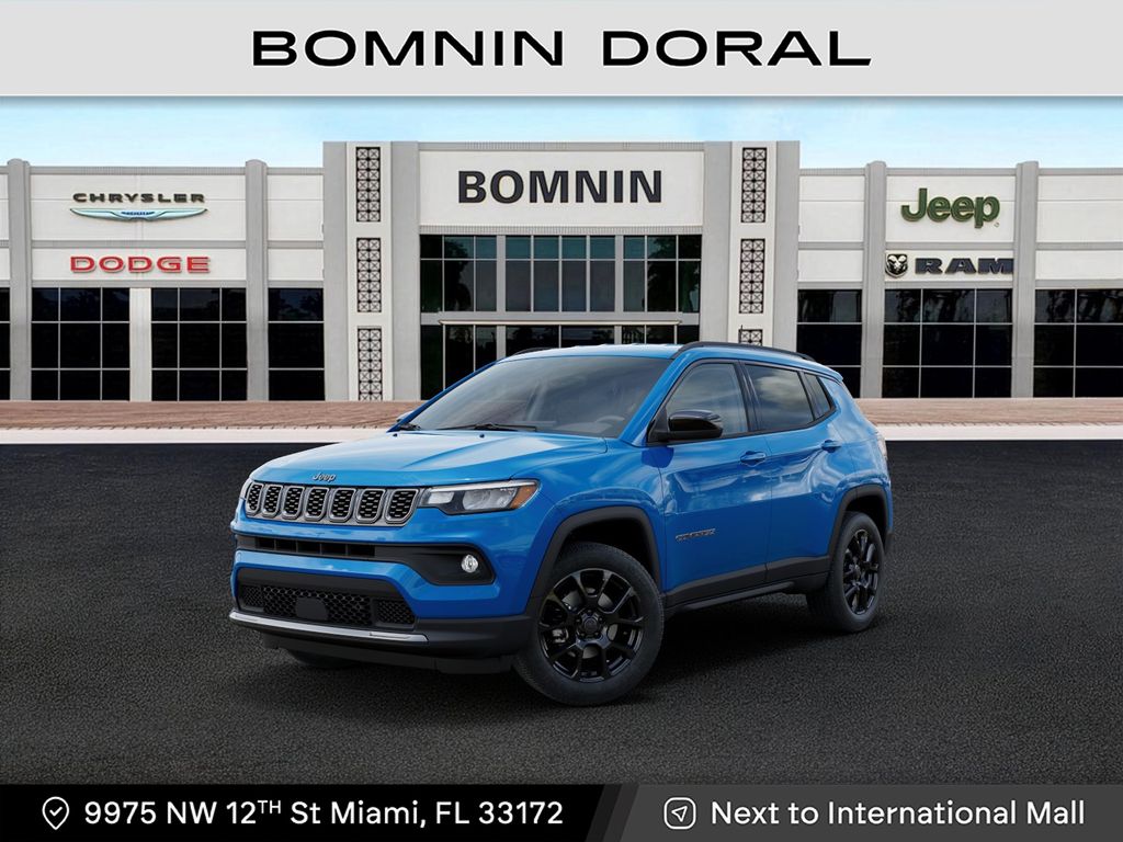 Blue Pearl 2026 Jeep Compass SUV / Crossover Four-Wheel Drive 8-Speed Automatic