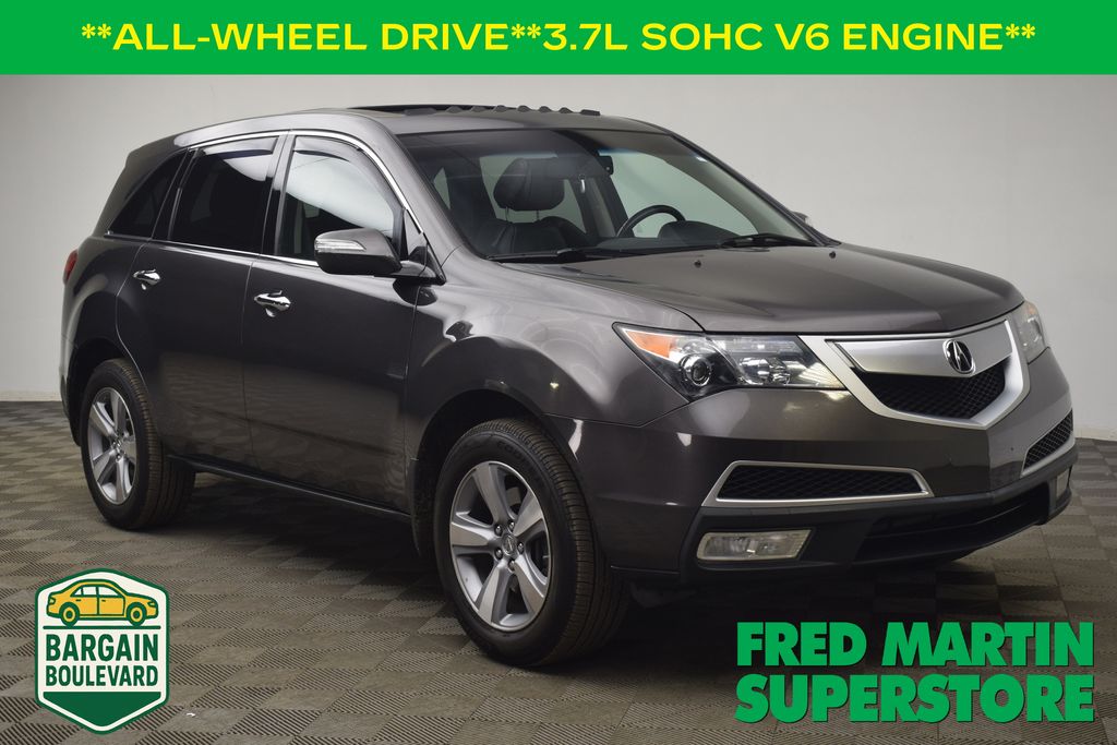 used 2012 Acura MDX car, priced at $10,800