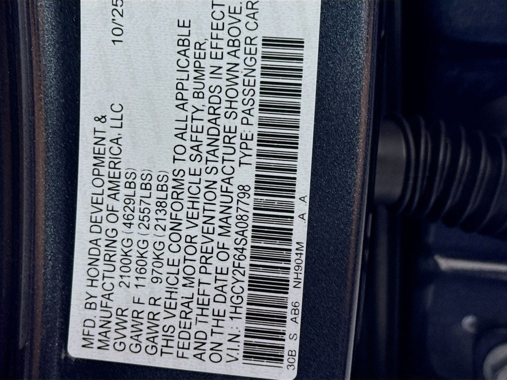 Used Car 2025 Honda Accord Hybrid  Ex-l For Sale Under $35,000 In Austin, Texas