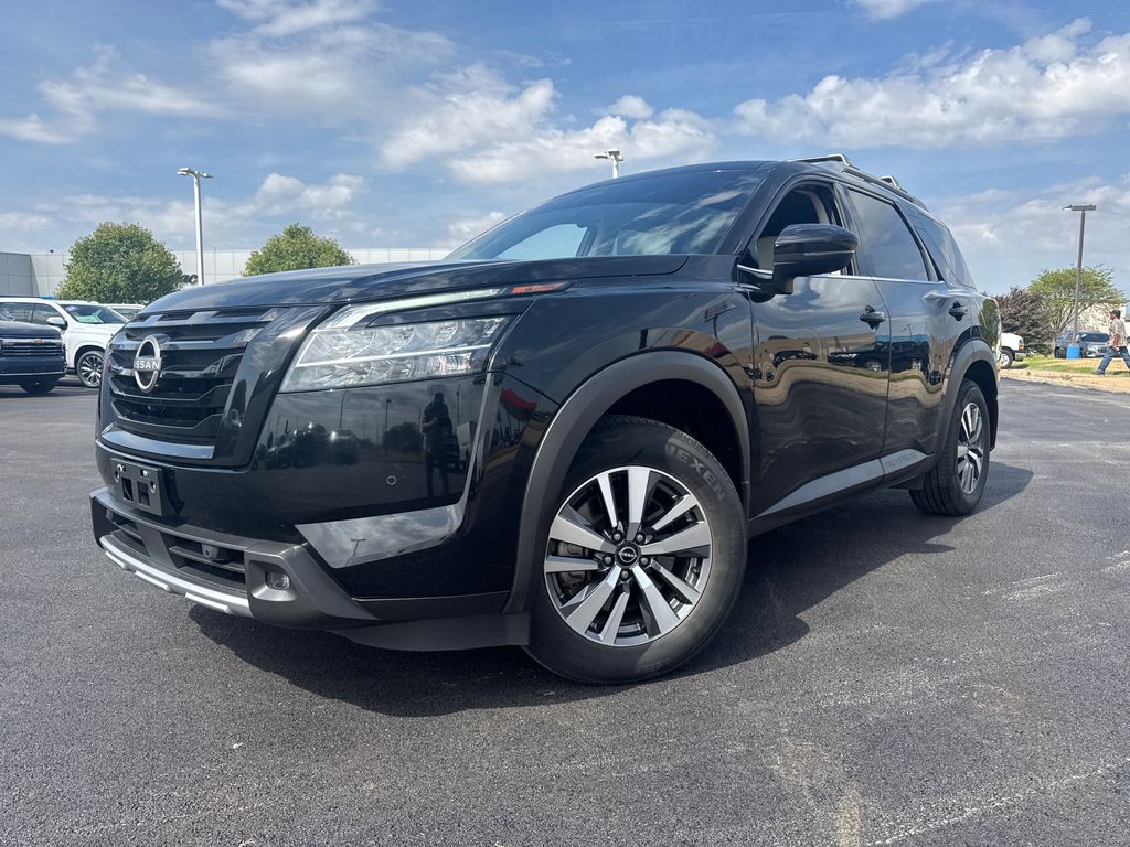 Super Black 2023 Nissan Pathfinder SL 4WD SUV / Crossover All-Wheel Drive 9-Speed Automatic