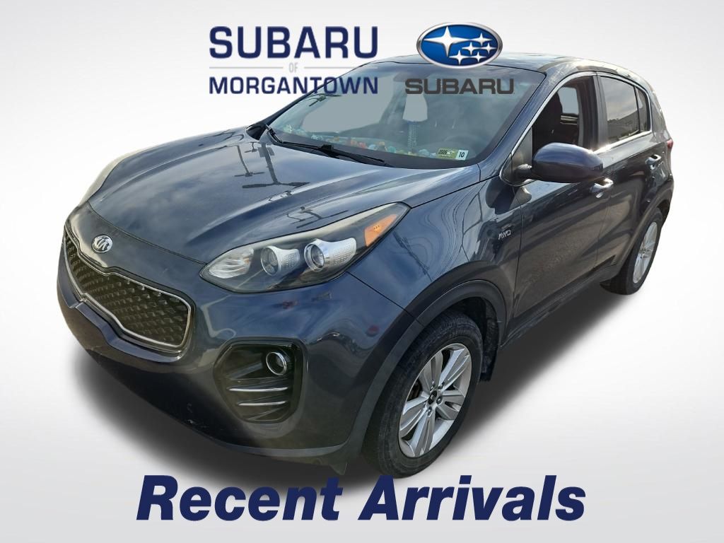 Pacific Blue 2017 Kia Sportage LX AWD SUV / Crossover All-Wheel Drive 6-Speed Automatic