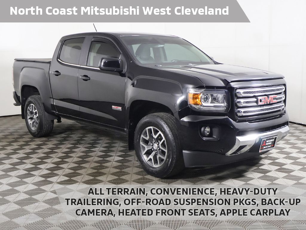 Onyx Black 2016 GMC Canyon Pickup Truck Four-Wheel Drive 6-Speed Automatic