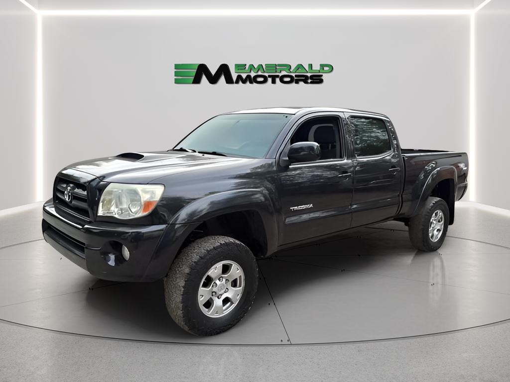 Black 2005 Toyota Tacoma Pickup Truck 5-Speed Automatic Overdrive