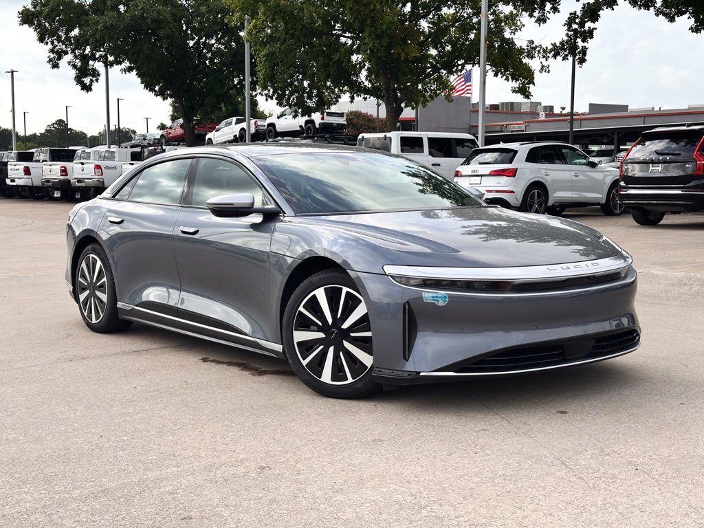 Gray 2025 Lucid Air Sedan All-Wheel Drive 1-Speed Automatic