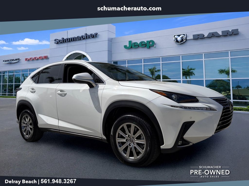 White Pearl 2020 Lexus NX SUV / Crossover Front-Wheel Drive 6-Speed Automatic