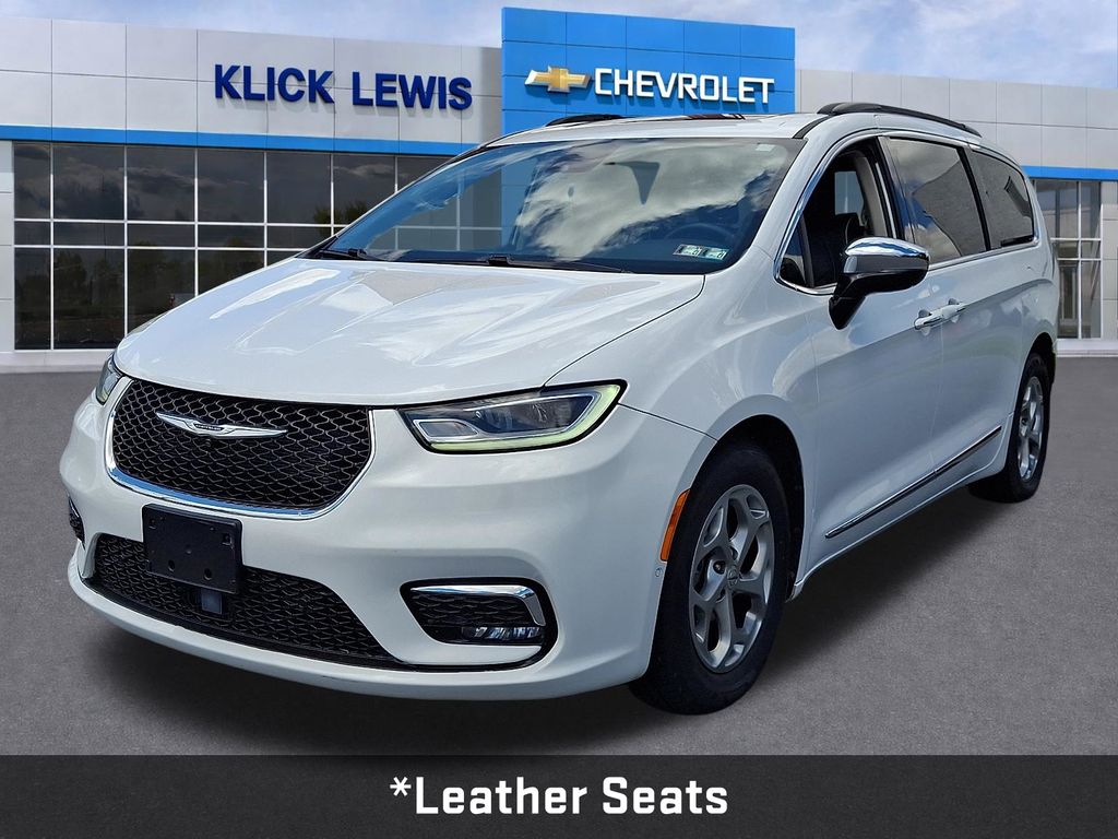 2023 Chrysler Pacifica Limited White at Klick Lewis Buick Chevrolet
