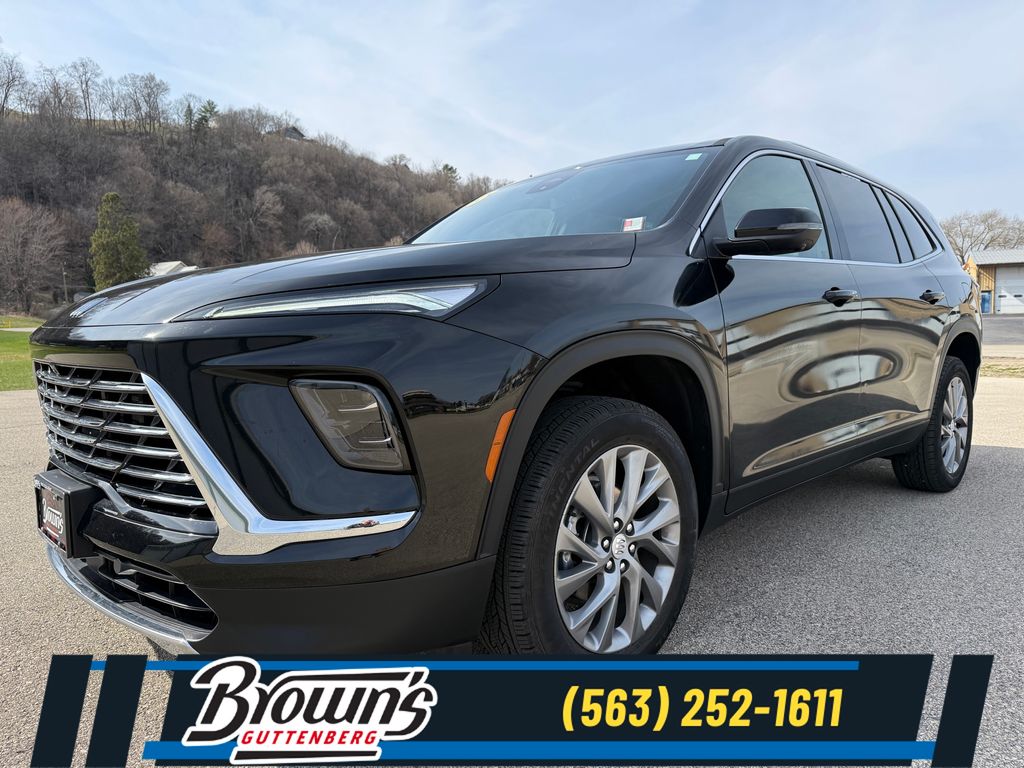 Black (Ebony Twilight Metallic) 2025 Buick Enclave SUV / Crossover Four-Wheel Drive 8-Speed Automatic